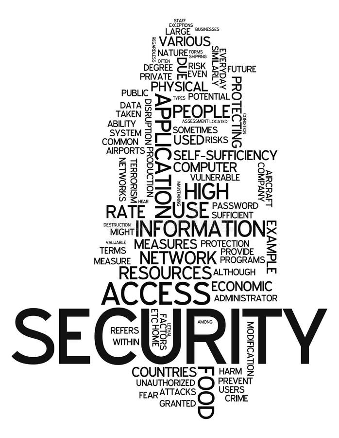 Word Cloud Security