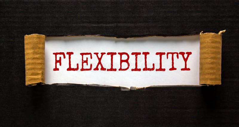 more flexibility 