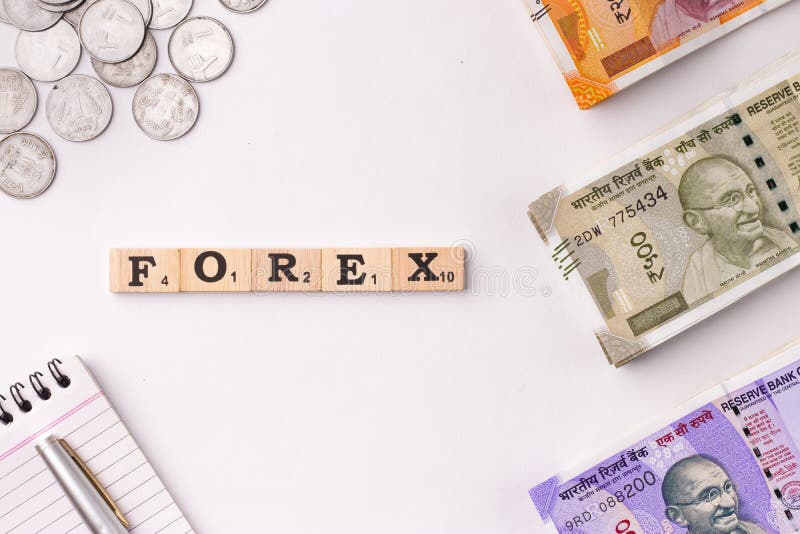 Word forex scritta su cubes immagine di scorta di legno. immagini stock libere da diritti