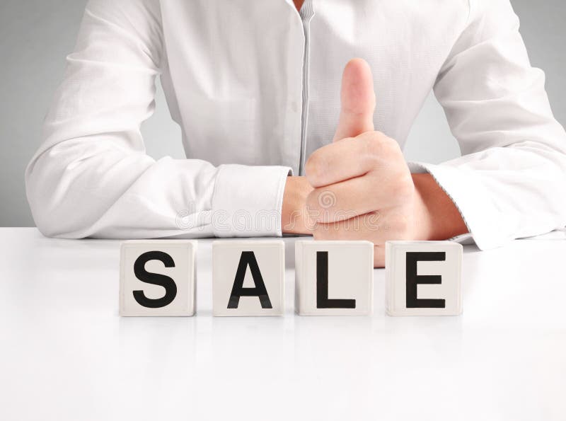 Word forming a box in hand stock images