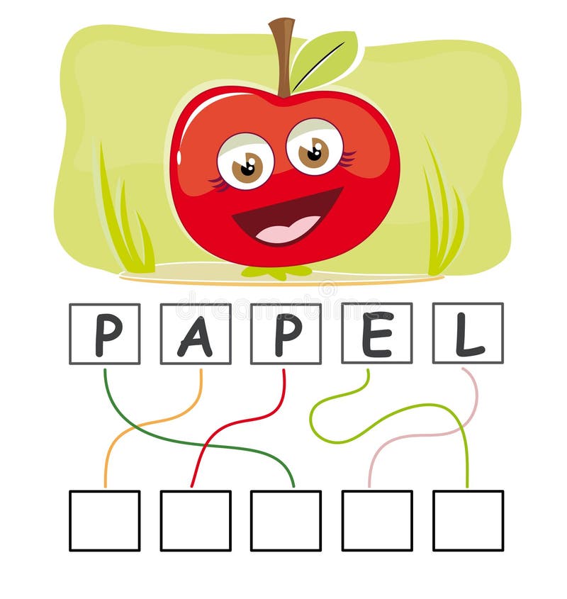 Word game with stars stock vector. Illustration of labyrinth 15561250