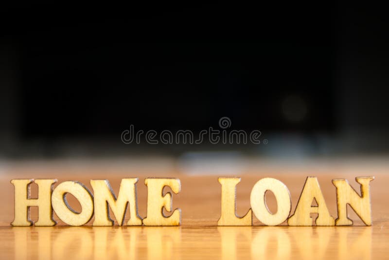 Word home loan royalty free stock image Word home loan royalty free stock image
