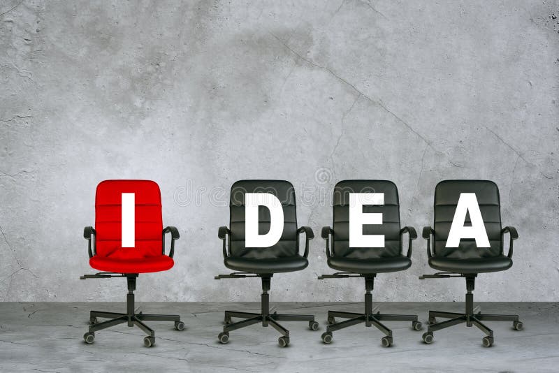 Word Idea Chairs Stock Photos Free & RoyaltyFree Stock Photos from