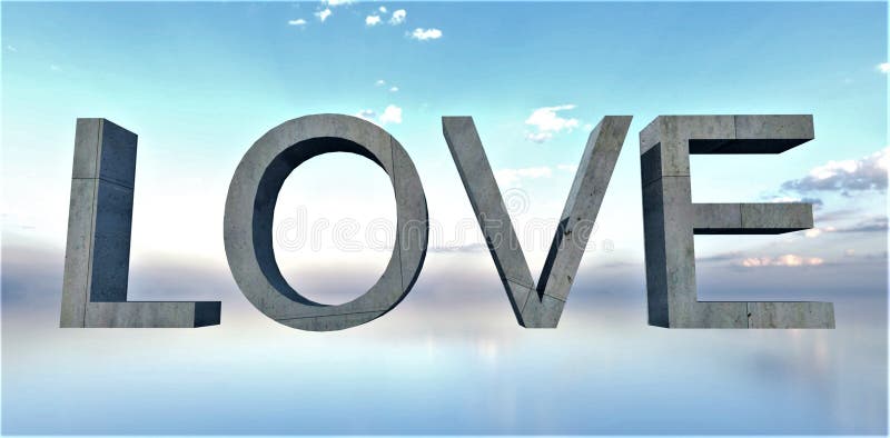 Word Love Wooden Letters Lying Diagonally Stock Photo 2245729337