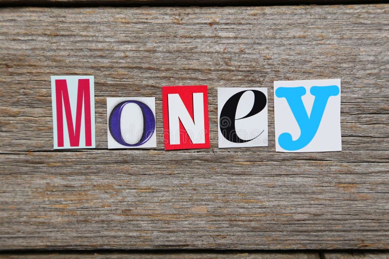 The word Money stock photo. Image of investment, expenditure 64332190