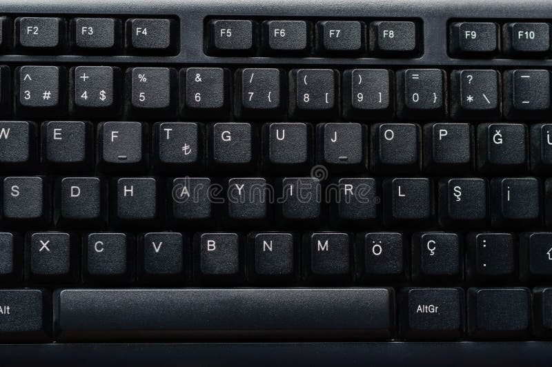 Word `NO` Meaning `HAYIR` In Turkish Written On A Keyboard ...