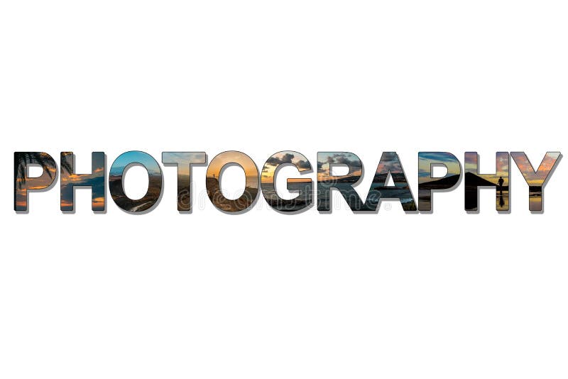 Word With Photos Inside Photography On White Background Stock Image dictionary-word-photograph-stock-image-image-of-photographic-5372889