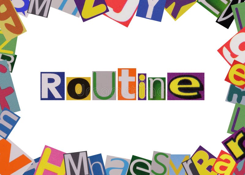 What Do The Word Routine Mean What Do The Word Routine Mean