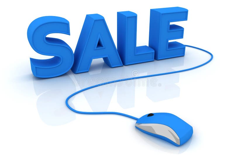 Word sale with computer mouse