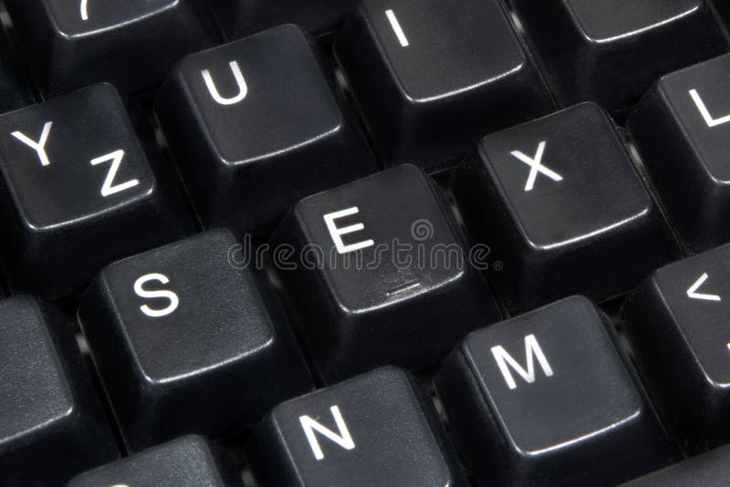 Word sex royalty free stock photography