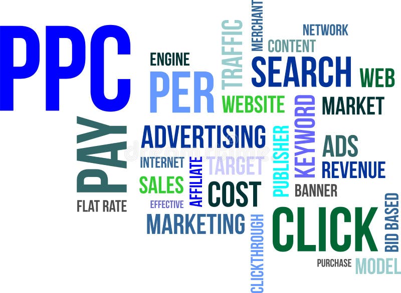 Woordwolk - PPC royalty-vrije illustratie