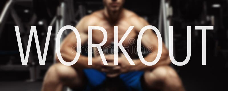 20 Minute Gym workout word stacks for at home