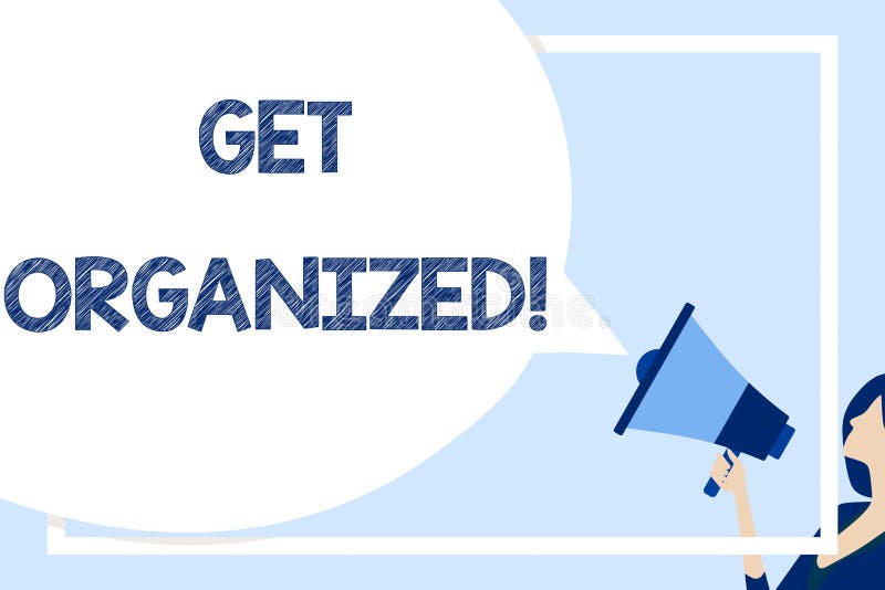 pics Stay Organized Clipart get organized stock illustrations 343