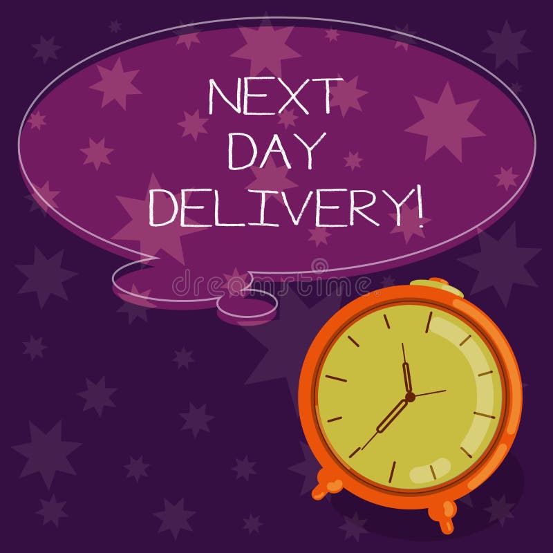 Free Stock Photo of Overnight Delivery Means Next Day And Express