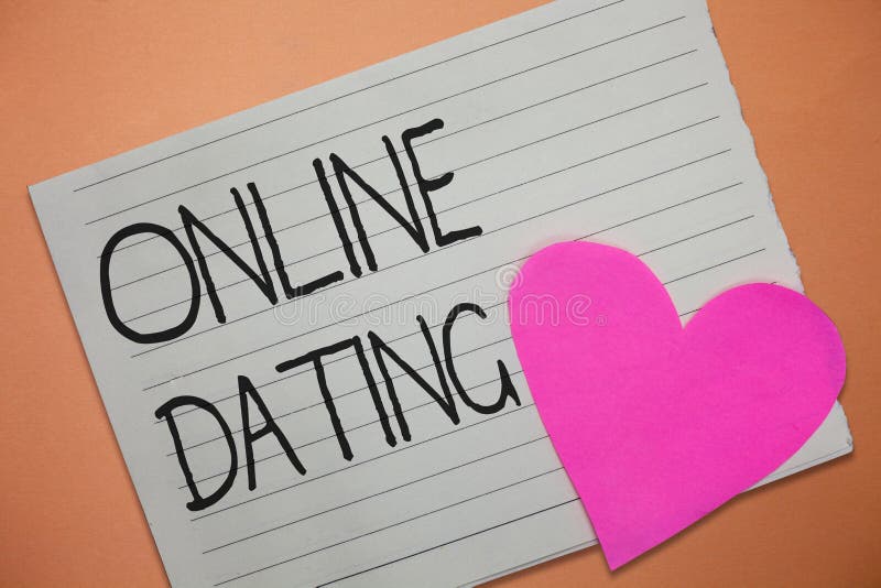 Word Writing Text Online Dating. Business Concept For Searching ...