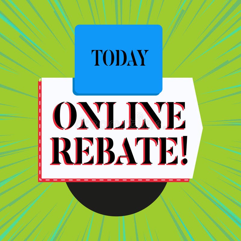 rebate-word-computer-laptop-screen-online-shopping-bargain-stock