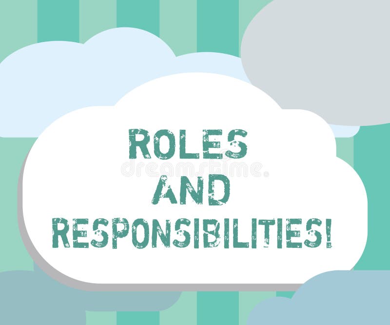 roles and responsibilities cartoon