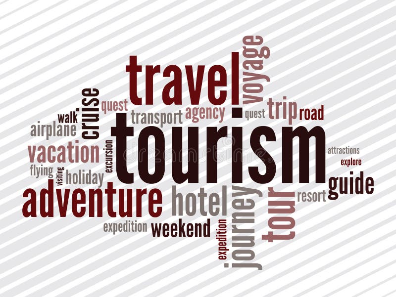 Wordcloud of turism