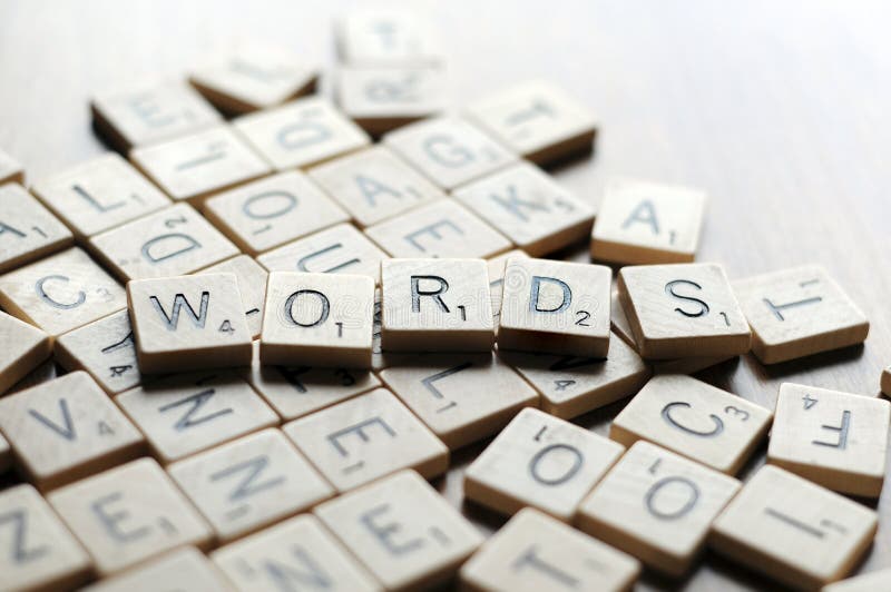 Words stock photo Words stock photo