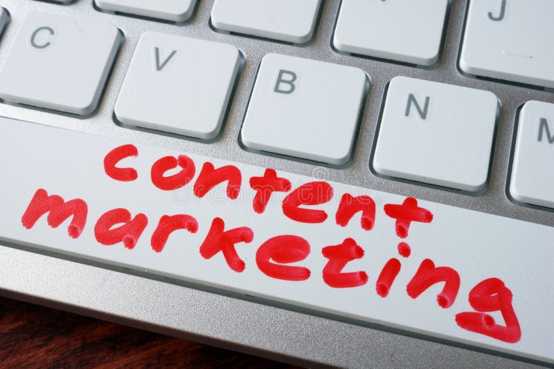 Words content marketing. stock photos Words content marketing. stock photos