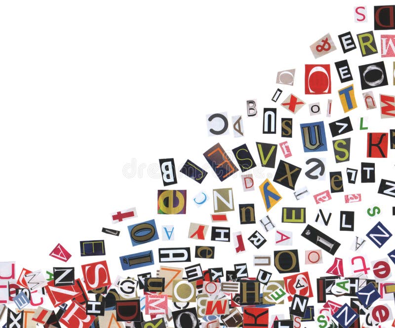 Words2 stock photography