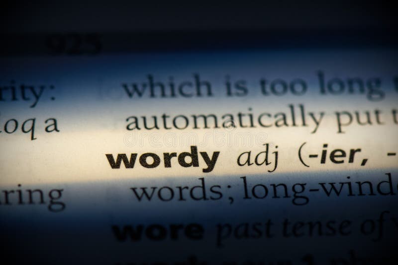 Wordy stock photo. Image of thesaurus, definition, paper 161577206