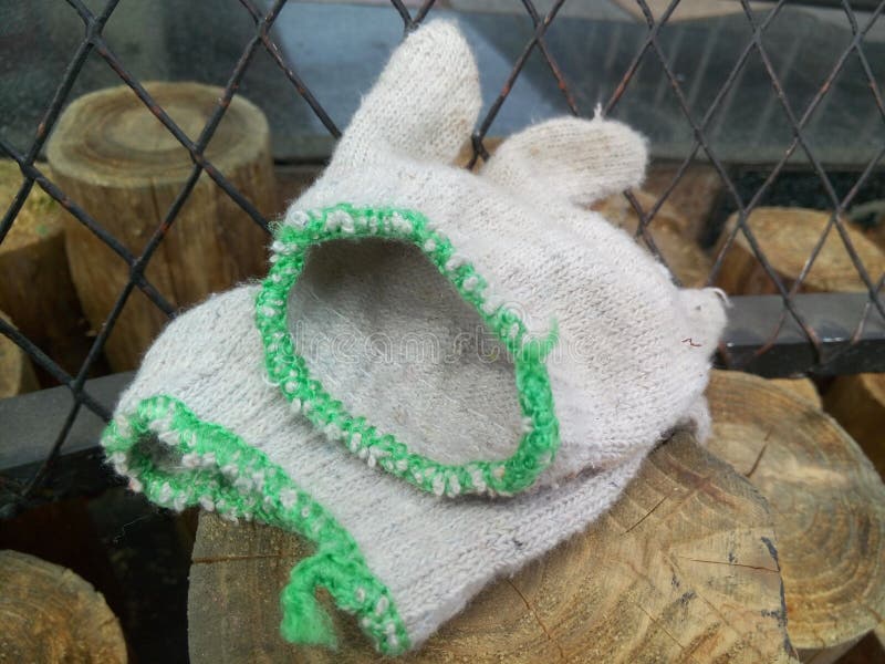 A pair of working gloves were placed at the labor scene. Pair working gloves stock images, royalty-free photos and pictures