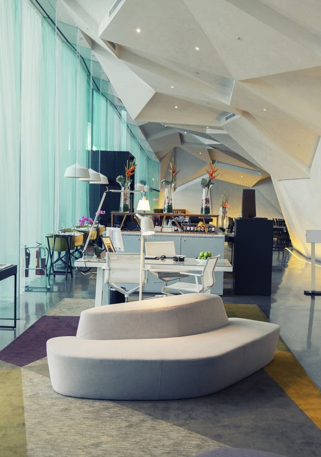 Work Place in Hotel , Dublin, Ireland Stock Photo Image of lamp