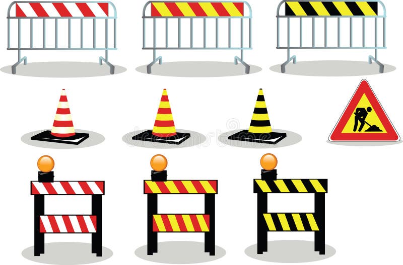 Work in Progress kit vector illustration