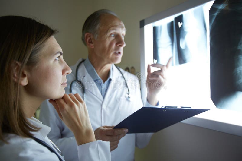 Work of radiologists stock photo. Image of clipboard 106101306