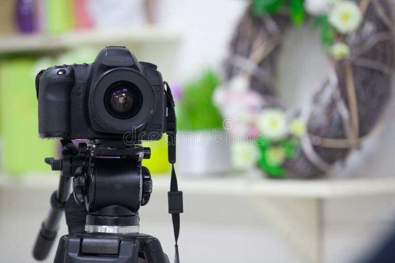 The Work of a Video Camera in the Studio Stock Image Image of premises, placement 89884093