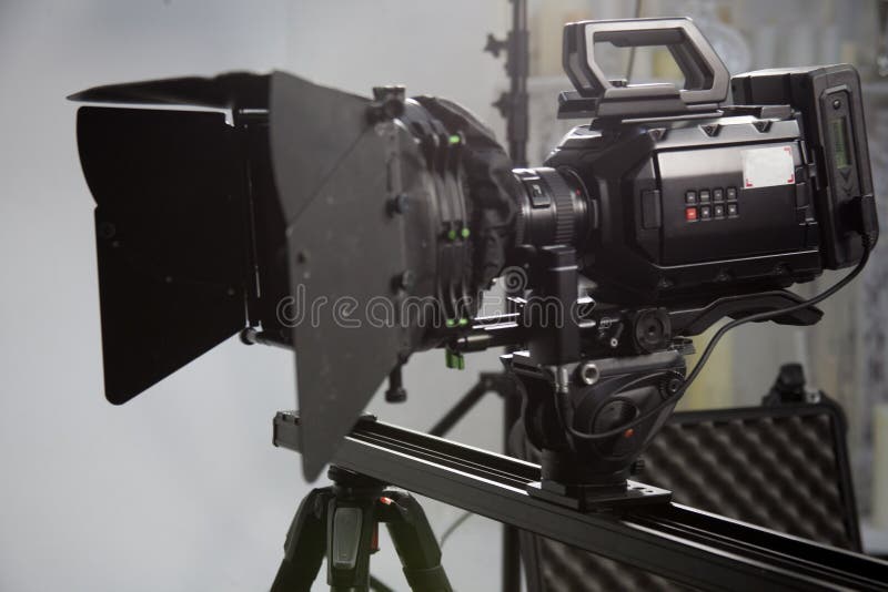 The Work of a Video Camera in the Studio Editorial Photography Image of rooms, bladder 89885117