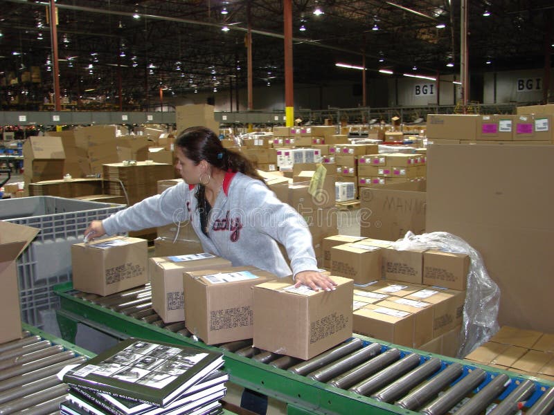 A distribution center for a set of products is a warehouse or other specialized building, often with refrigeration or air conditioning, which is stocked with products (goods) to be redistributed to retailers, to wholesalers, or directly to consumers. A distribution center is a principal part, the order processing element, of the entire order fulfillment process. Distribution centers are usually thought of as being demand driven. A distribution center can also be called a warehouse, a DC, a fulfillment center, a cross-dock facility, a bulk break center, and a package handling center. The name by which the distribution center is known is commonly based on the purpose of the operation. For example, a "retail distribution center" normally distributes goods to retail stores, an "order fulfillment center" commonly distributes goods directly to consumers, and a cross-dock facility stores little or no product but distributes goods to other destinations.