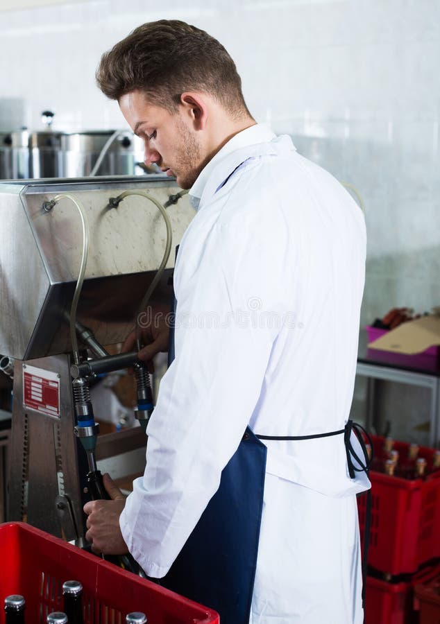 Wine machine hopper stock photo. Image of wine, factory 25598204