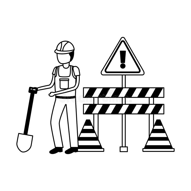 Shovel Barrier Stock Illustrations 1,013 Shovel Barrier Stock