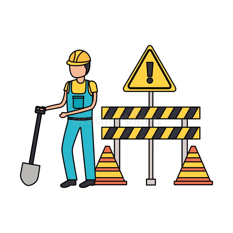 Shovel Barrier Stock Illustrations 1,013 Shovel Barrier Stock