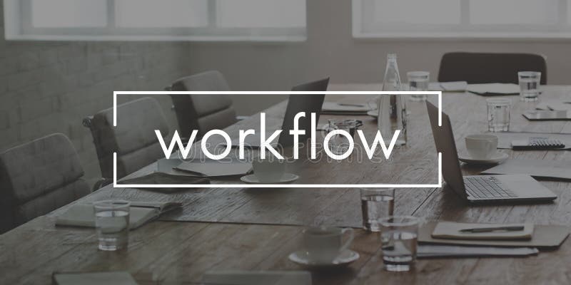 Workflow Effective Efficiency Planning Process Concept