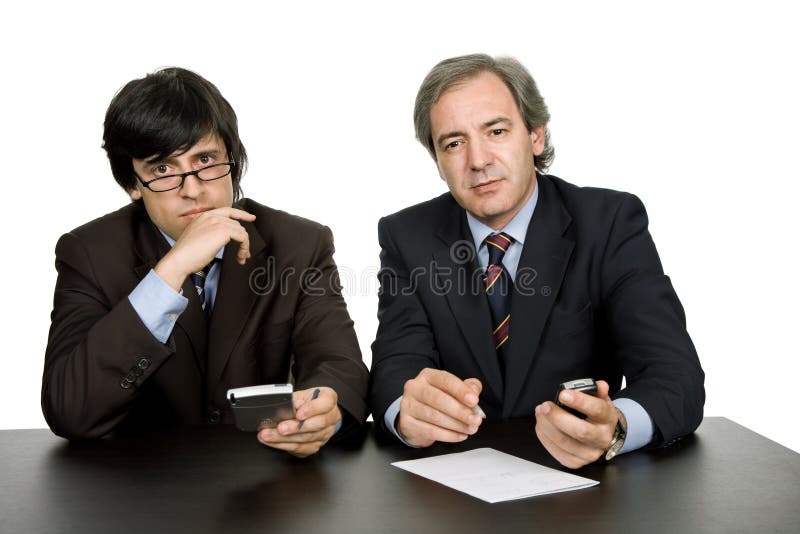 Working stock image. Image of teamwork, businessmen, portrait - 7458115