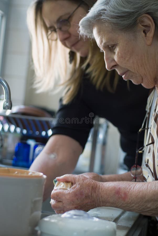 Working in the Kitchen