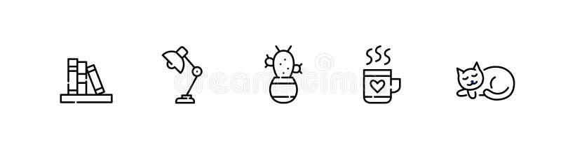 Sleeping Cat. Take a Nap. Pixel Perfect, Editable Stroke Line Icon Stock  Vector - Illustration of lying, indoor: 270226681