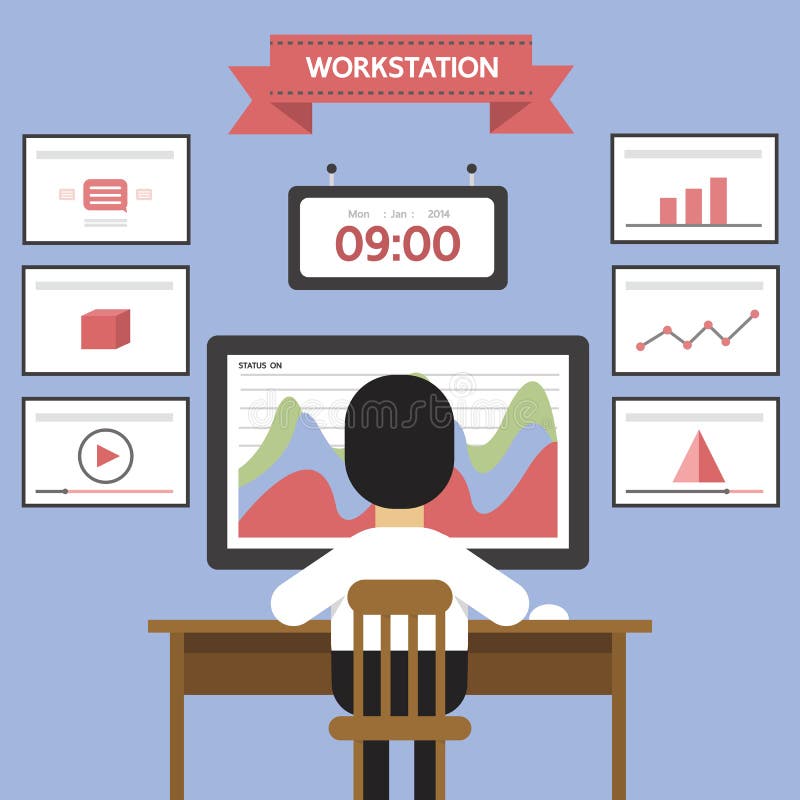 Workstation, web analytics information