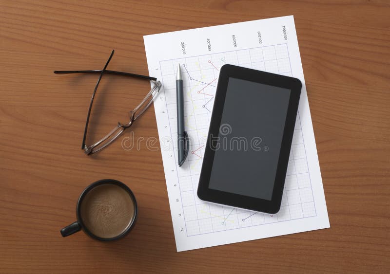 Tavolo da lavoro immagine stock