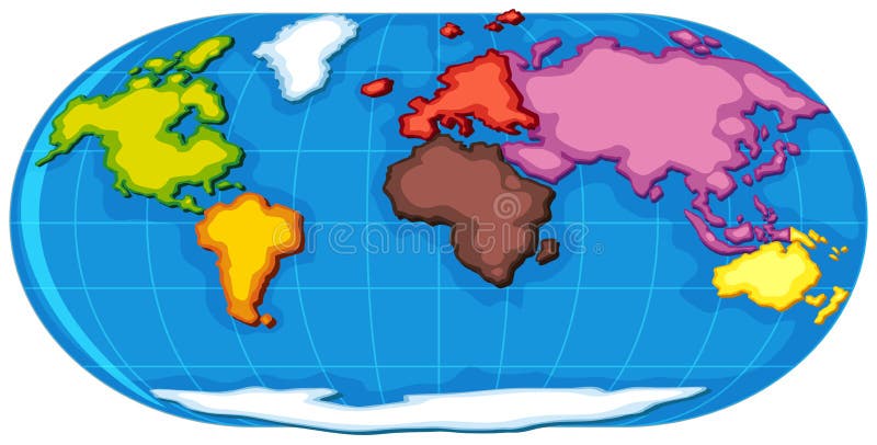 Continents Clip Art