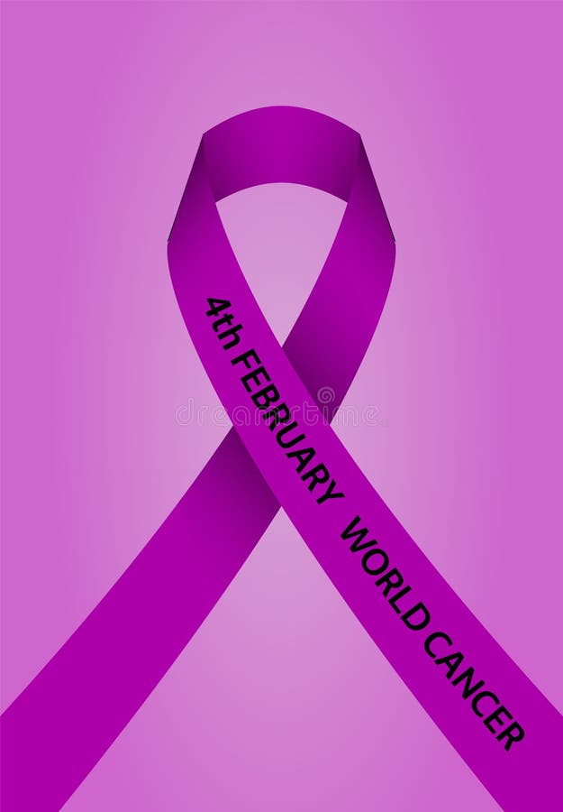 Lilac Ribbon On White Background. Cancer Concept Stock Photo, Picture and  Royalty Free Image. Image 110059751.