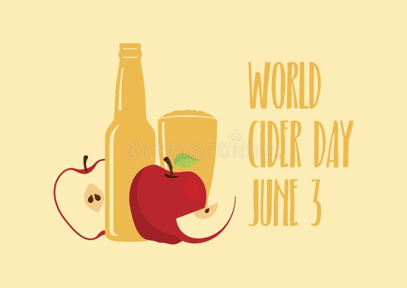 World Cider Day vector stock vector. Illustration of apple 182694571