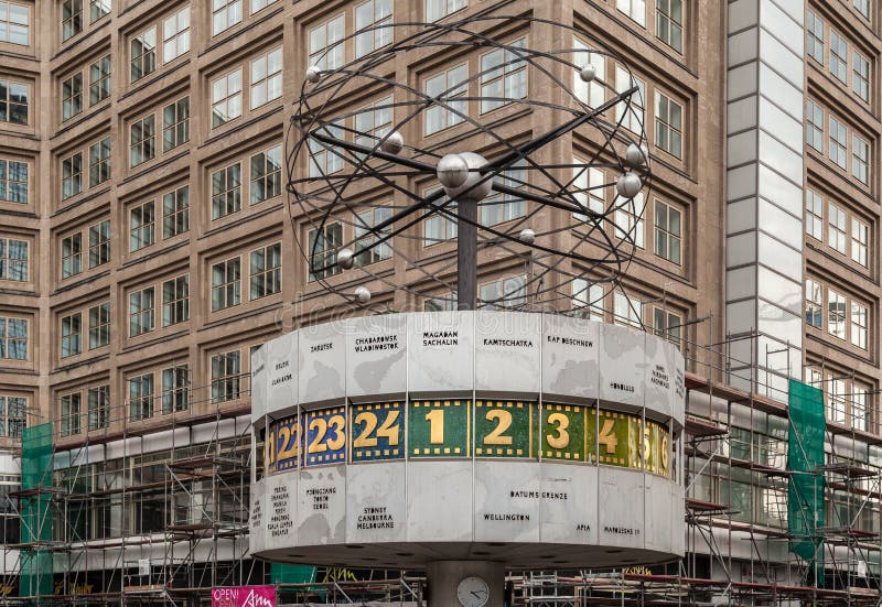 World Clock Alexanderplatz Berlin Editorial Image Image of hour, time 33147065