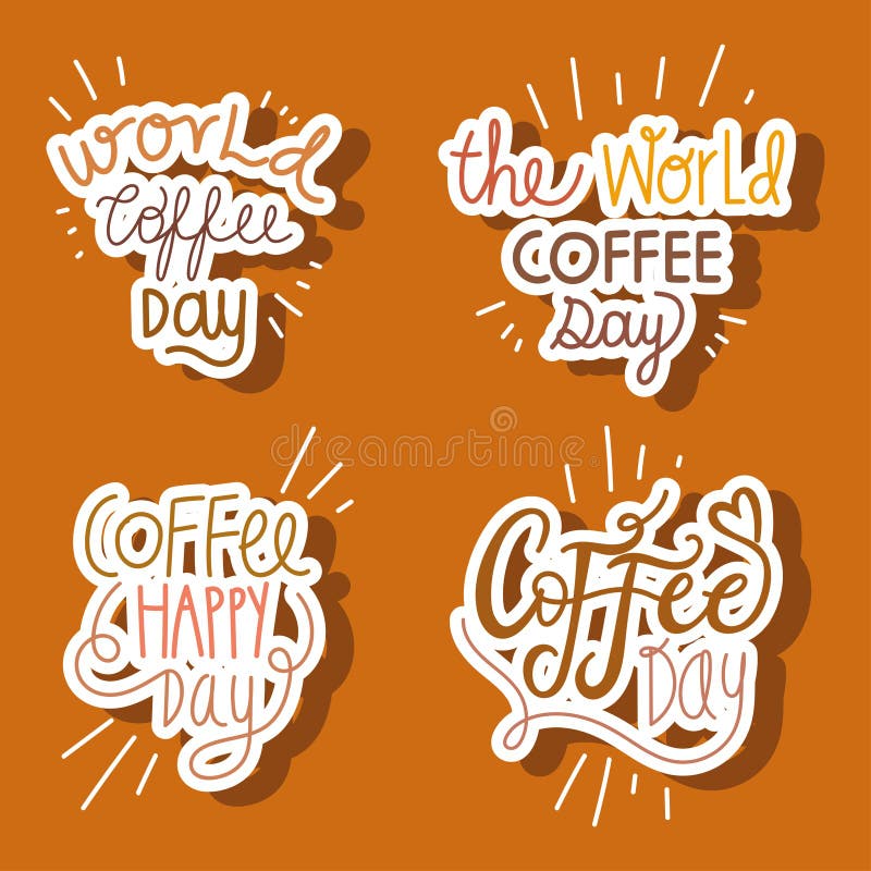 World coffee map stock illustration. Illustration of earth 34776309