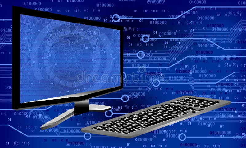 World computer network technology. technology communication. royalty free illustration World computer network technology. technology communication. royalty free illustration