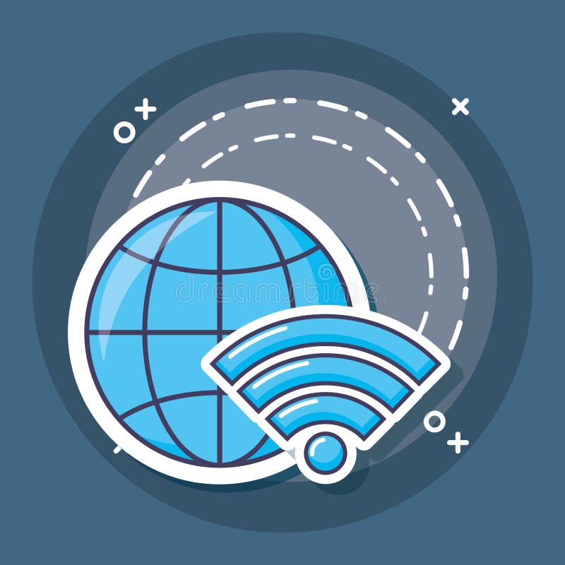 Innovation technology image stock illustration