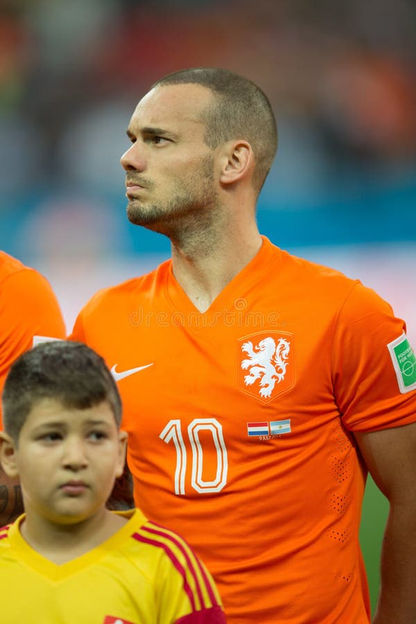 Wesley Sneijder foto editorial. Imagem de lazer, futebol - 21998921